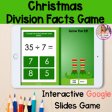 Division Facts Google Slides Game Christmas Themed | Math Facts