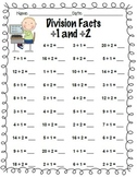 Division Facts Practice: ÷1 through ÷12