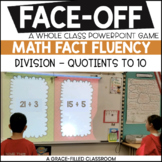 Division Facts Quotients 1-10 (Thanksgiving Edition)