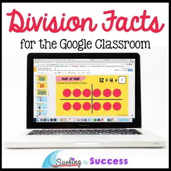 Preview of Division Facts, Strategies, & Games for the Google Classroom & Distance Learning