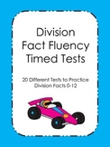 Division Fluency Timed Tests