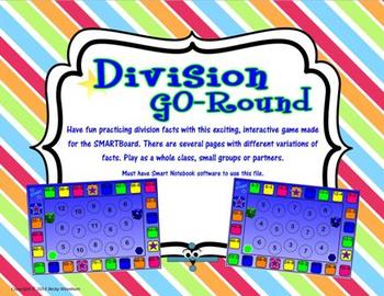 Preview of Division GO-Round SMARTboard Game