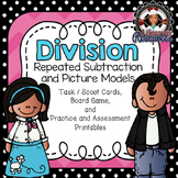 Division Game Repeated Subtraction and Picture Models and 