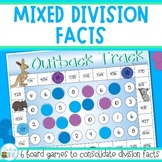 Division Games for Mixed Division Facts Practice