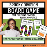 Division Halloween Math Game | Center Activity for 3rd and