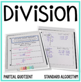 Long Division Unit: Standard Algorithm and Partial Quotien