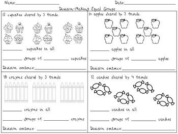 division making equal groups by ana oviedo teachers pay