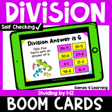 Division Math Boom Cards Activity for Division Facts Fluen