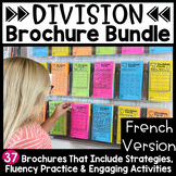 Division Math Brochure Trifolds BUNDLE 1-12 Facts Practice