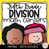 Division Math Centers FIFTH GRADE
