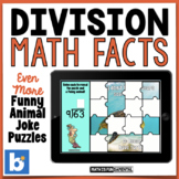 Division Math Fact Practice | Animal Hidden Picture Puzzle