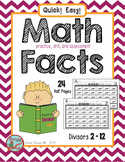 Division Math Facts