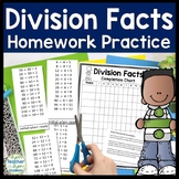 Division Fact Fluency: Division Facts Homework Practice fo