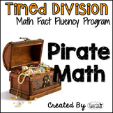 Division Math Facts Timed Tests- "Pirate Math"