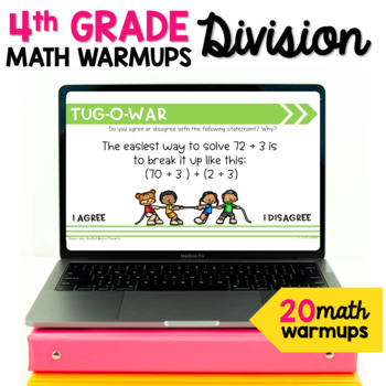 Division Math Warmups By The Stellar Teacher Company | Tpt