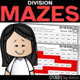 Division Mazes | Printable and Digital
