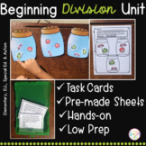 Beginning Division Unit - Elementary and Special Ed