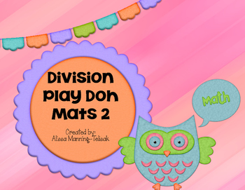 Division Play Doh Mats 2 (20 Interactive Mats)