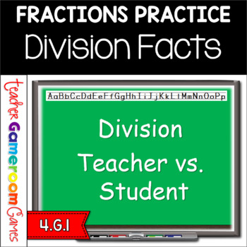 Preview of Division Teacher vs. Student Powerpoint Game