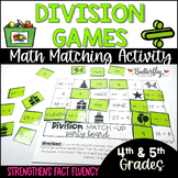Division Math Centers for Upper Elementary | Division Math Games