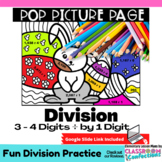 Division Practice | Easter Division | Spring Math | Pop Pi