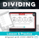Division Printable & Digital Lessons & Practice for Google