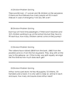 problem solving division lesson 2 9