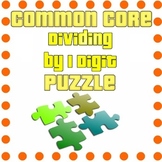 Division Puzzle - Dividing by 1-Digit Numbers