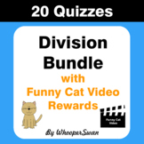 Division Quiz with Funny Cat Video Rewards [Bundle]