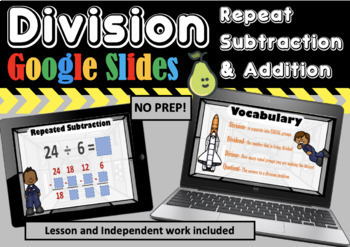 Preview of Division- Repeated Subtraction & Addition