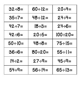 division repeated subtraction snowman by r auringer tpt