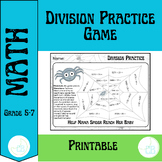 Division Review Game (Two digit divisors)--Halloween Theme