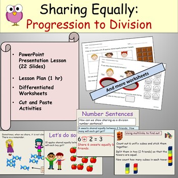 division sharing worksheets teaching resources tpt