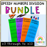 Division Speedy Numbers Booklet BUNDLE ( Mental Maths Divi