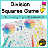 Division Squares Game - Division Fact Fluency