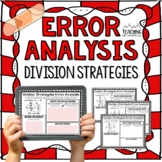 Division Strategies Error Analysis