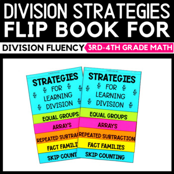 Preview of Division Strategies Flip Book