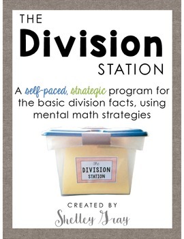 Preview of Division Strategies and Fluency Station | Conceptual Understanding Activities