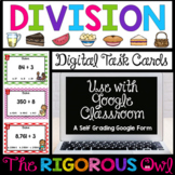 Division Task Cards 2, 3, & 4 digits by 1 digit - Digital 
