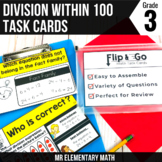 Division Task Cards 3rd Grade Math Centers