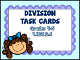 Division - 1-Digit Divisors Task Cards