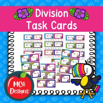 Preview of Division Task Cards