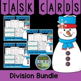 Winter Task Cards Division Bundle