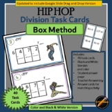 Division Task Cards: Horizontal Box Method- Hip Hop theme 
