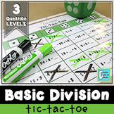 Basic Division Tic Tac Toe Game