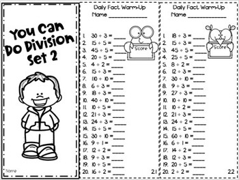 Daily Division Practice by Forever In Third Grade | TpT