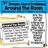 Division Word Problem Movement Activity | 3rd Grade