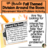 Division Word Problem Movement Activity | 4th Grade