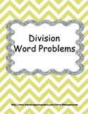 Division Word Problems Worksheets