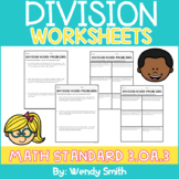 Division Word Problems Worksheets